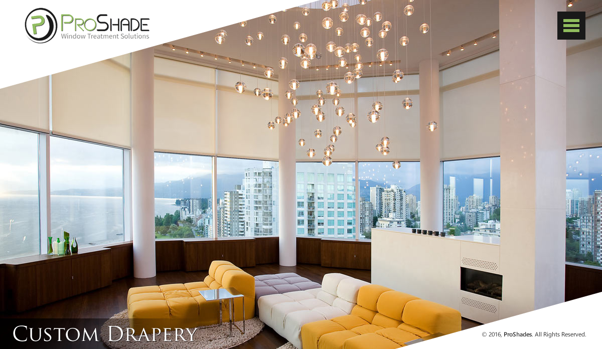 Web Design by Anooshaa Kachhia for ProShade Inc | Design #13083137