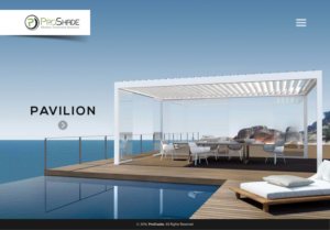 Web Design by Anooshaa Kachhia for ProShade Inc | Design #13093956