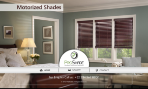 Web Design by Anooshaa Kachhia for ProShade Inc | Design: #13096928