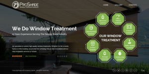 Web Design by pb for ProShade Inc | Design: #12971619