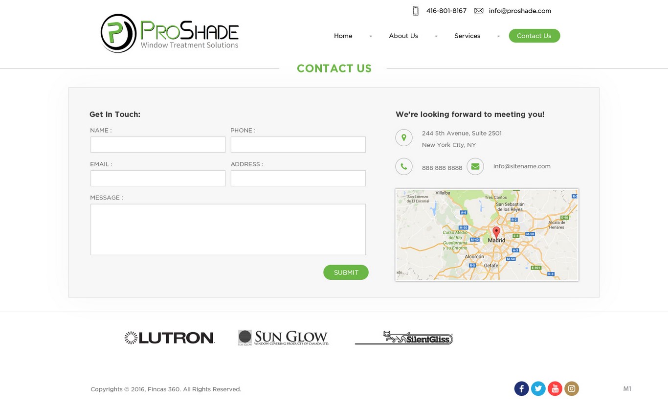 Web-Design von pb für ProShade Inc | Design #13074147