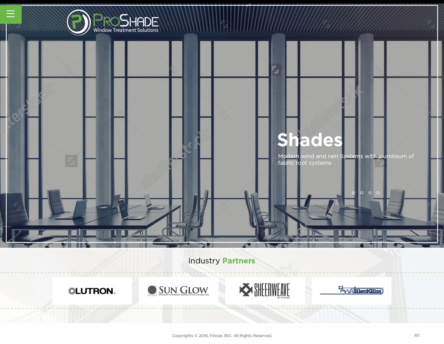 Web Design by pb for ProShade Inc | Design #13993999