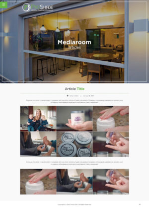 Web Design by pb for ProShade Inc | Design: #14009042
