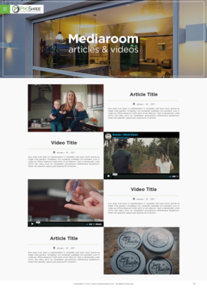 Web Design by pb for ProShade Inc | Design: #14056625