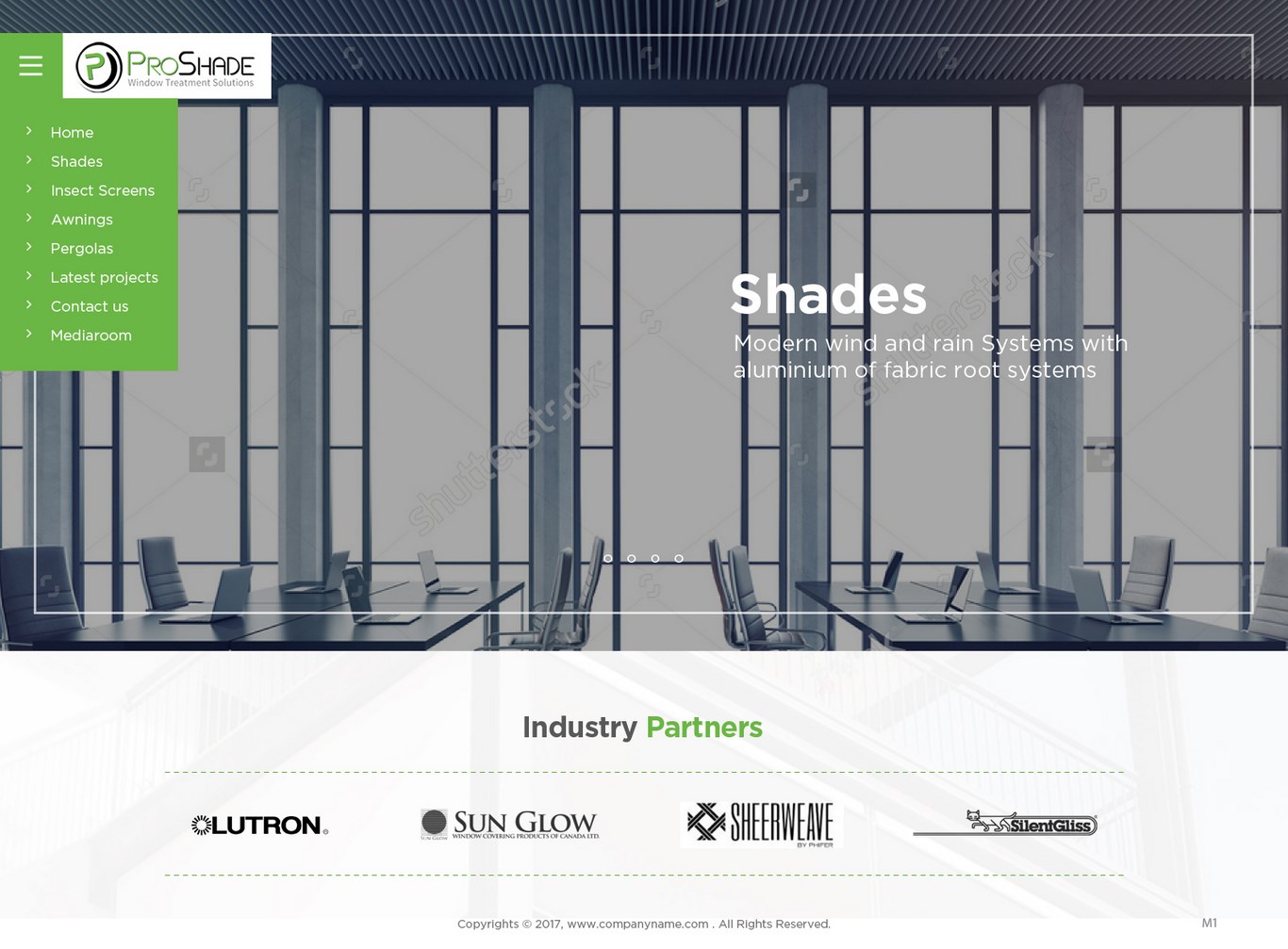 Diseño Web por pb para ProShade Inc | Diseño #14145796