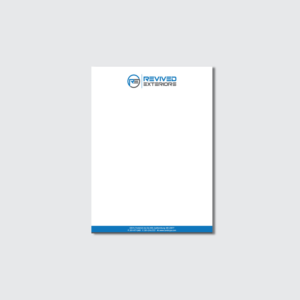 Briefkopf-Design von Right_D für Revived Exteriors, Inc. | Design: #12971929