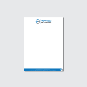Briefkopf-Design von Right_D für Revived Exteriors, Inc. | Design: #12972271
