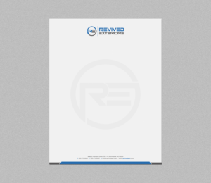 Letterhead Design by logodentity for Revived Exteriors, Inc. | Design: #12969840