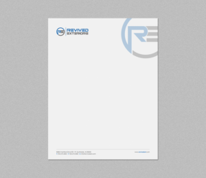 Letterhead Design by logodentity for Revived Exteriors, Inc. | Design: #12970116