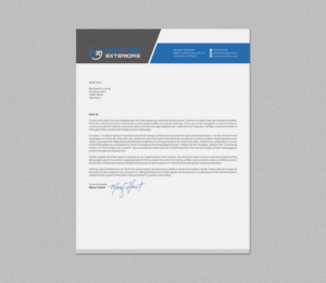 Letterhead Design by logodentity for Revived Exteriors, Inc. | Design: #12970191