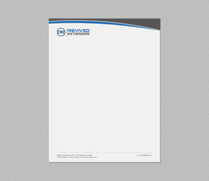 Letterhead Design by logodentity for Revived Exteriors, Inc. | Design: #12970454