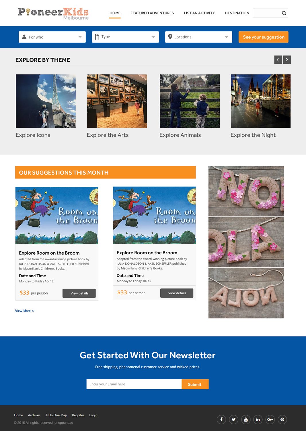 Diseño Web por Xclusive Designers para Pioneerkids | Diseño #13026784