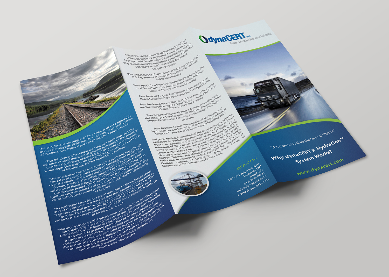 Flyer Design by alex989 for dynaCERT | Design #13007751