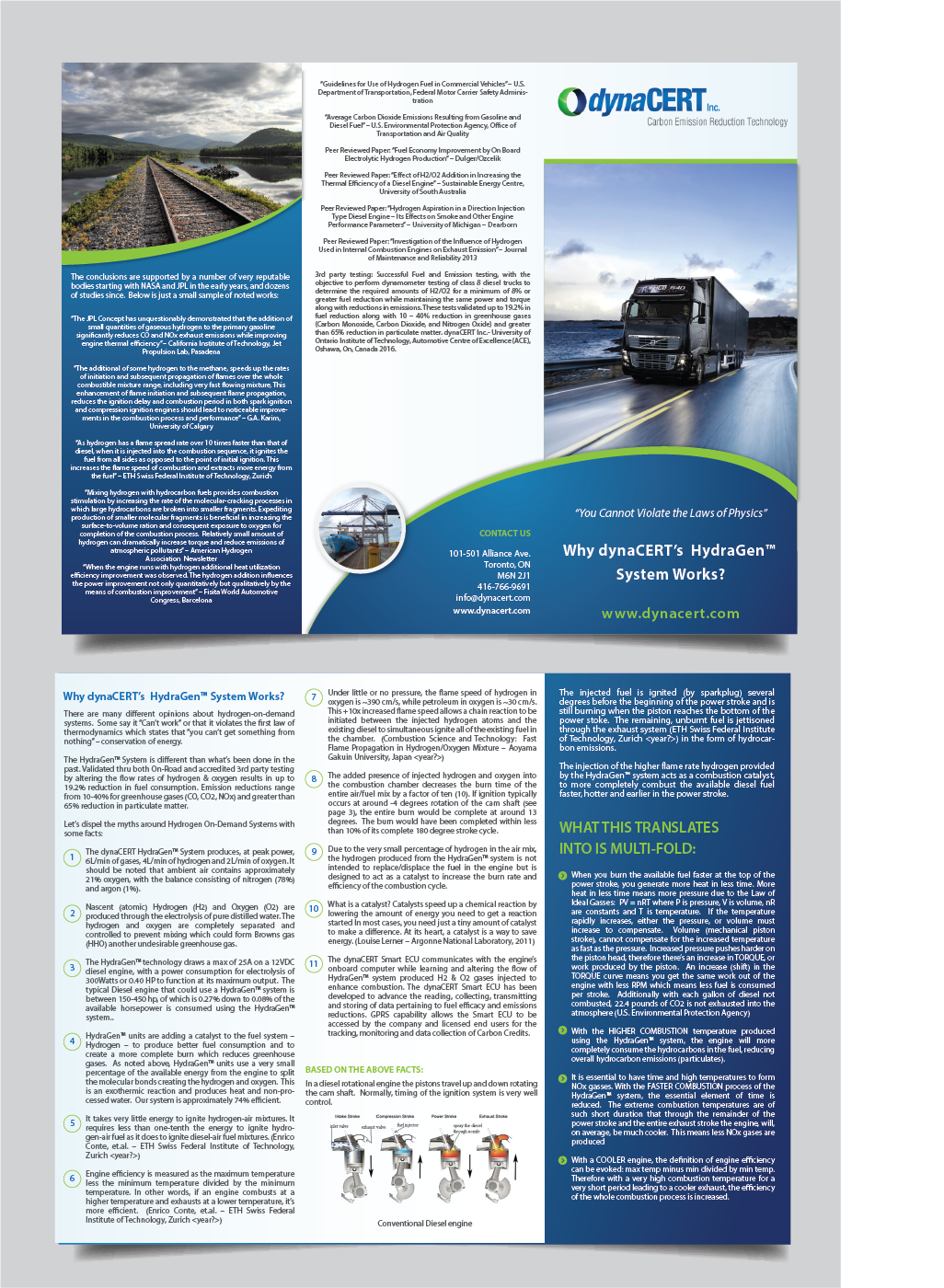 Flyer Design by alex989 for dynaCERT | Design #13028383