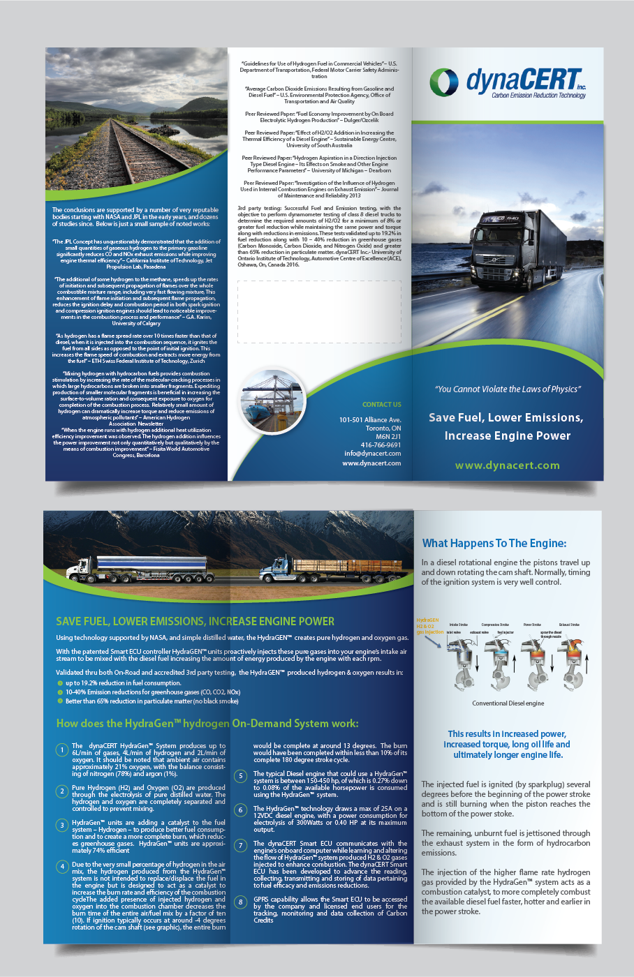 Flyer Design by alex989 for dynaCERT | Design #13086662