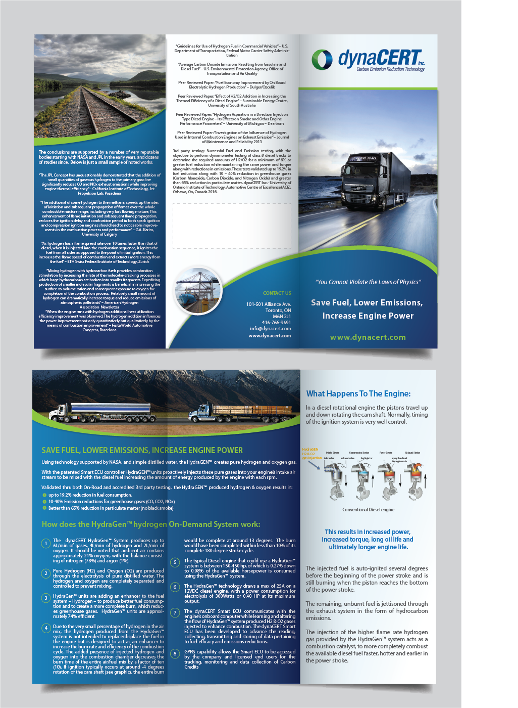 Flyer Design by alex989 for dynaCERT | Design #13673195