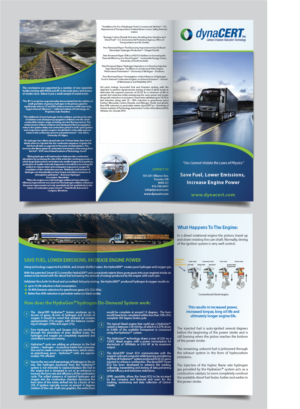 HydraGEN - carbon emission reduction technology | Flyer-Design von alex989
