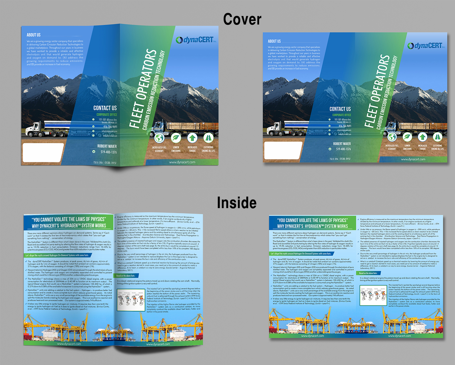 Flyer Design by ecorokerz for dynaCERT | Design #13057755