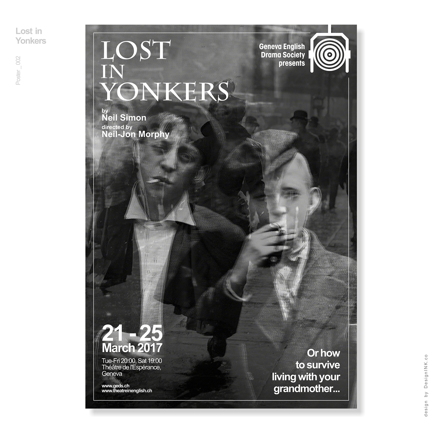 Poster Design by AU9USTO for Geneva English Drama Society | Design #13106068