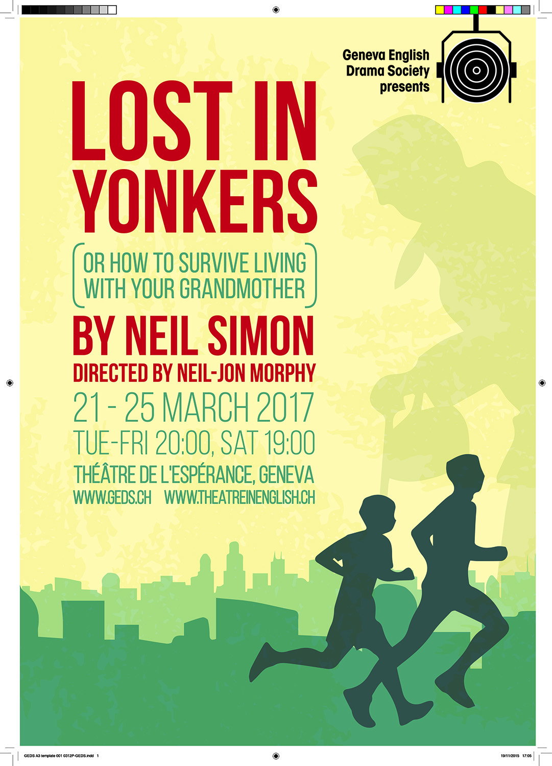 Poster Design by Coleen Designs for Geneva English Drama Society | Design #13118406