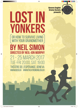 Poster Design by Coleen Designs for Geneva English Drama Society | Design: #13118406