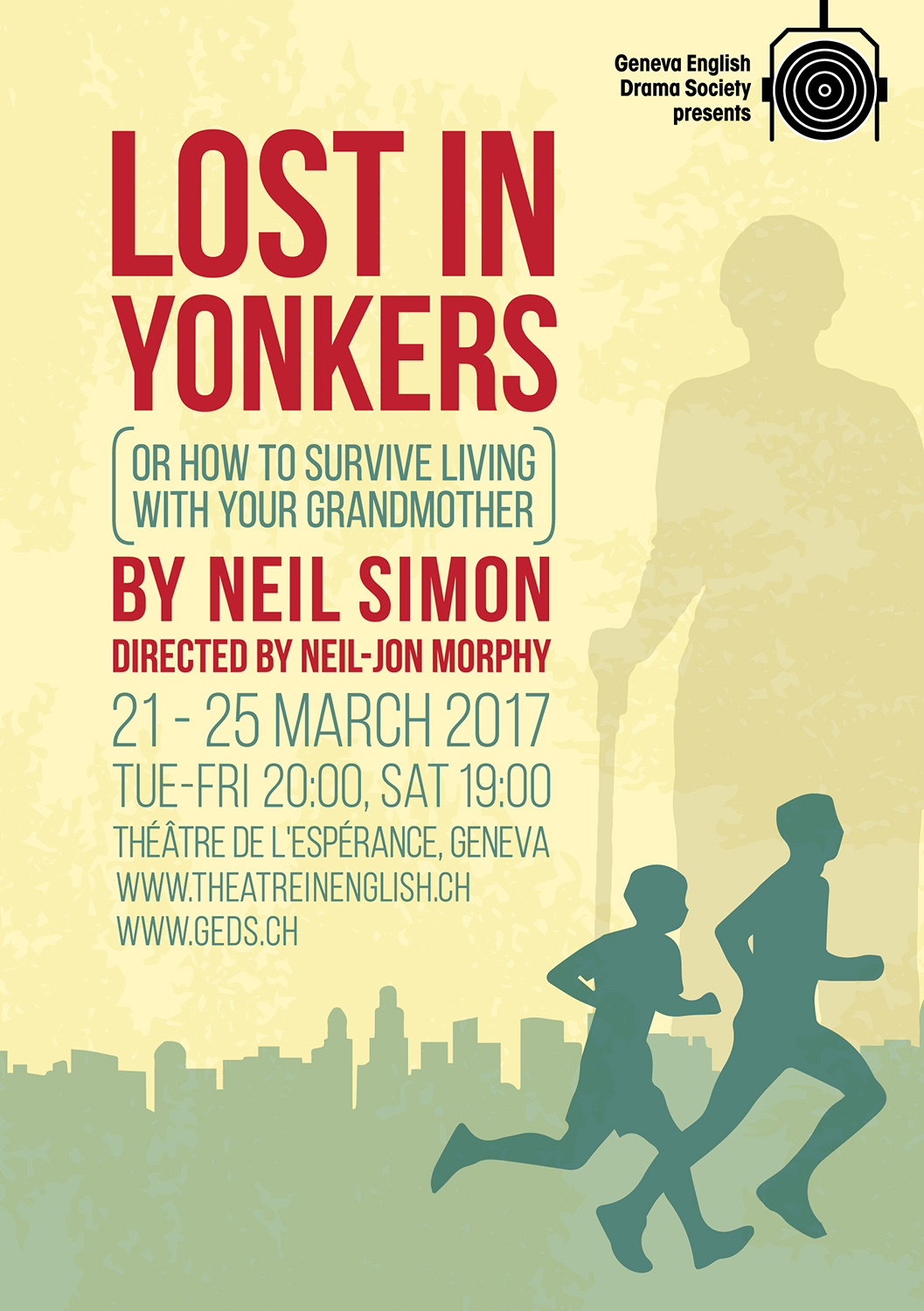 Poster Design by Coleen Designs for Geneva English Drama Society | Design #13371607