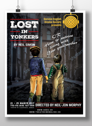 Poster Design by SAI DESIGNS for Geneva English Drama Society | Design: #13027060