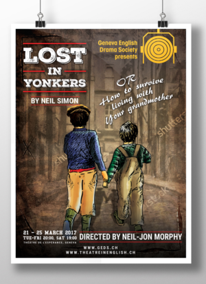 Poster Design by SAI DESIGNS for Geneva English Drama Society | Design: #13027061