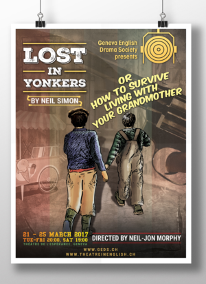 Poster Design by SAI DESIGNS for Geneva English Drama Society | Design: #13060106