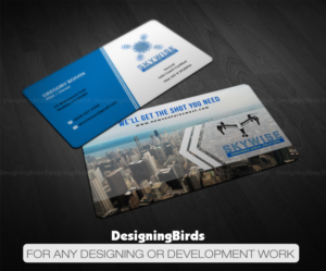 Visitenkarten-Design von Designing Birds für SkyWise UAS | Design: #12978696