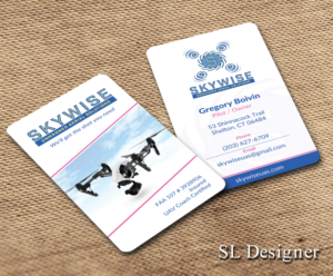 Visitenkarten-Design von SL Designer für SkyWise UAS | Design: #12969744