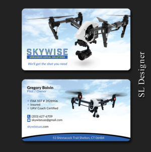 Visitenkarten-Design von SL Designer für SkyWise UAS | Design: #12974687