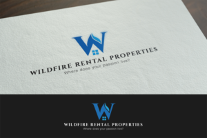 Wildfire Rental Properties  | Logo Design by Grafactory