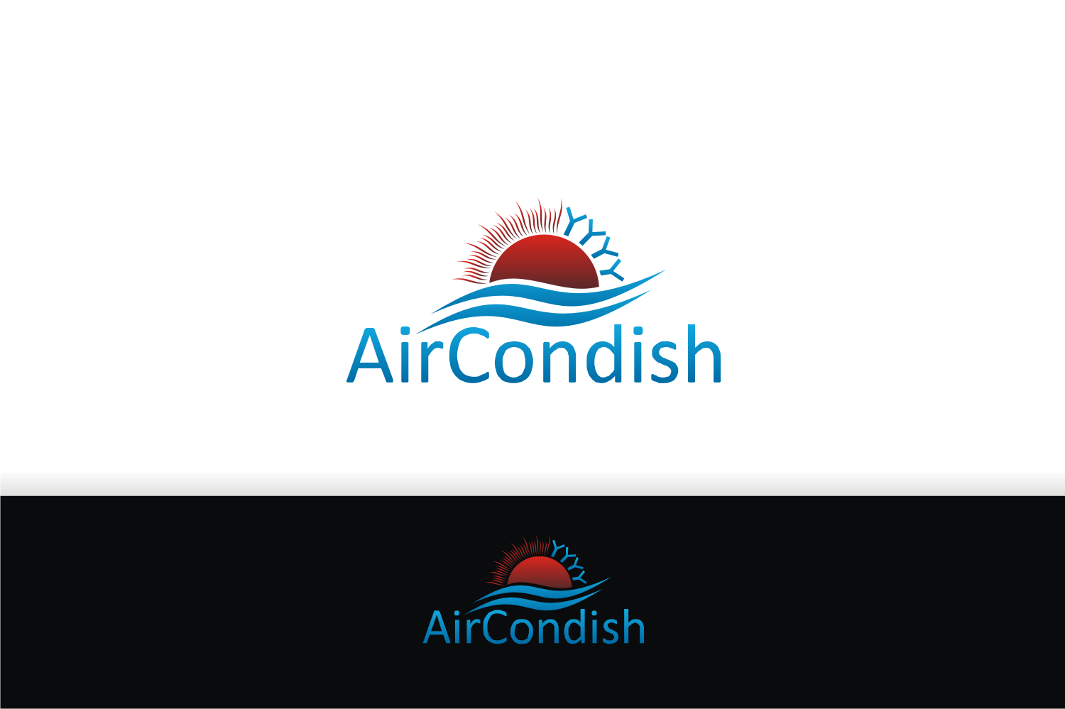 Logo Design by T I K H E - L M W for Air Condish | Design #13563714