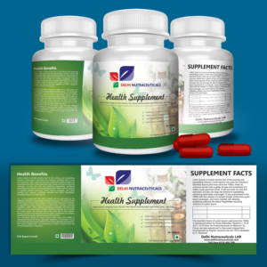 Diseño de Etiqueta por creativeavoy para Delhi Nutraceuticals | Diseño #12983179