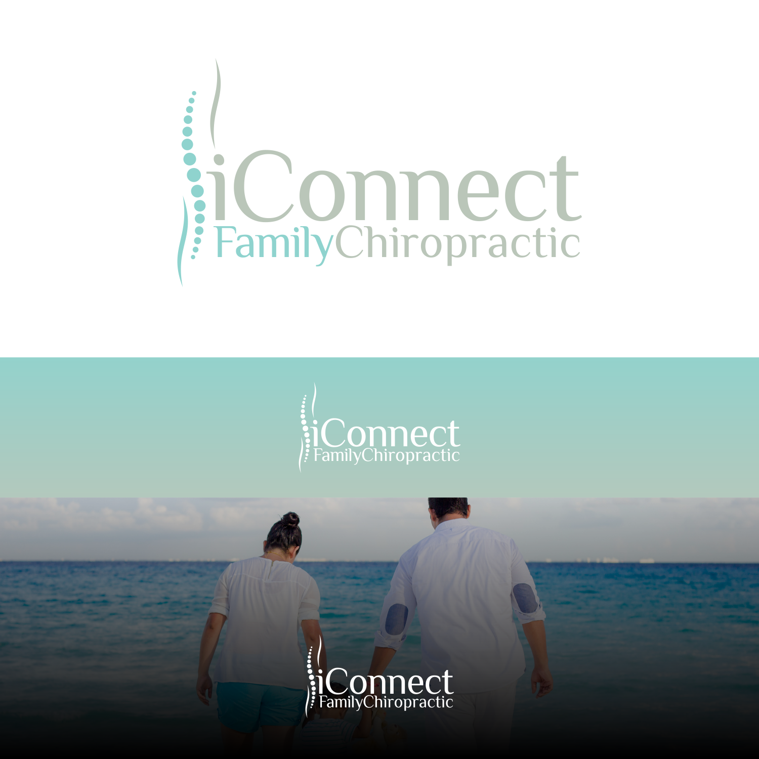 Logo Design by AskMe Creations for iConnect Family Chiropractic | Design #12978363