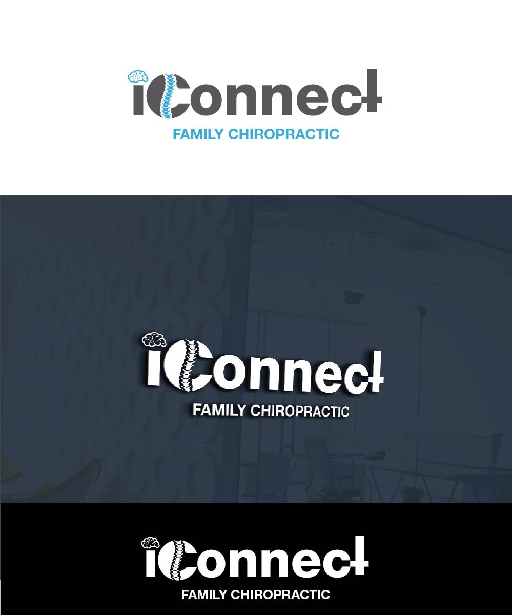 Logo-Design von joliau für iConnect Family Chiropractic | Design #12981205