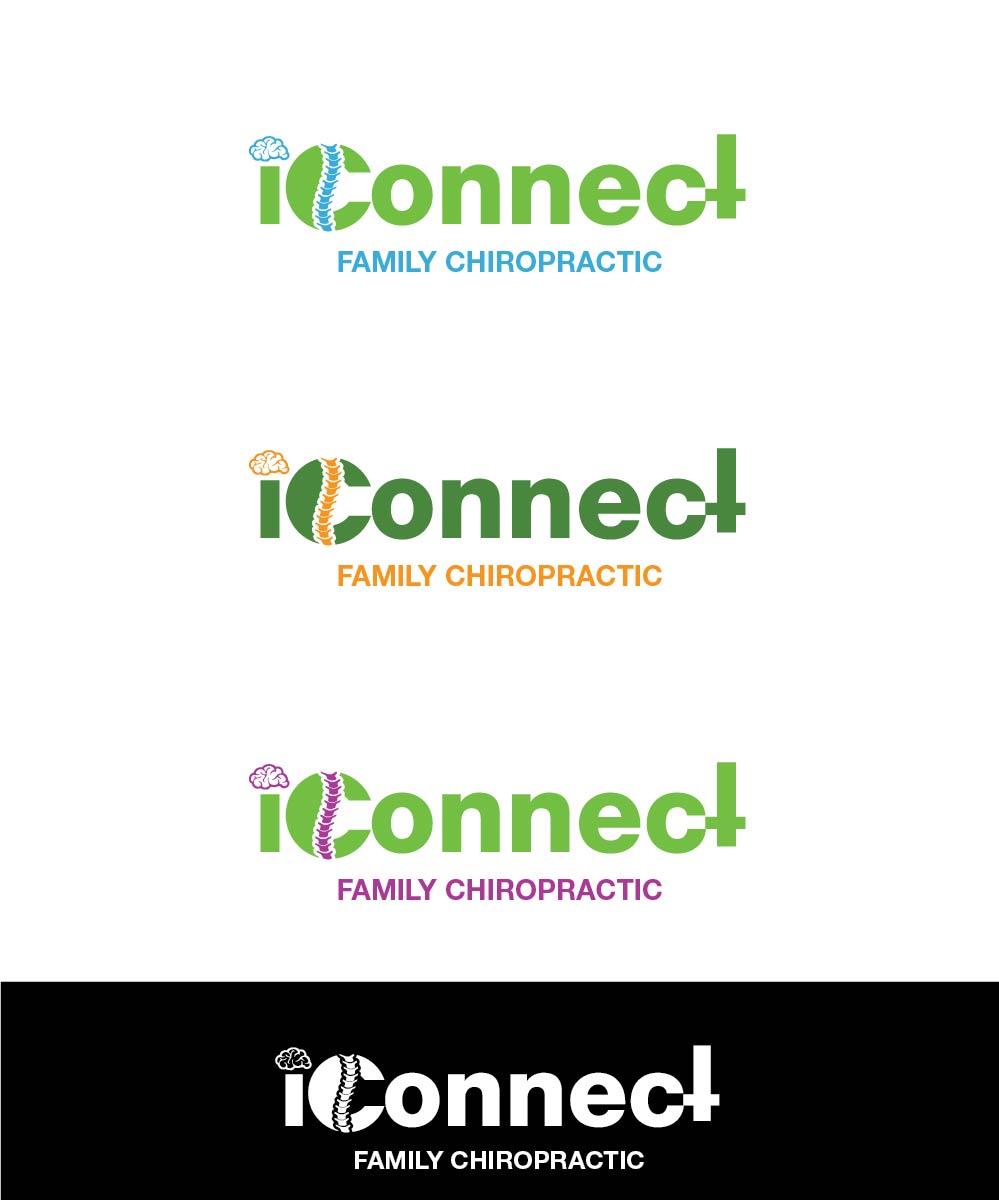 Logo-Design von joliau für iConnect Family Chiropractic | Design #12981855