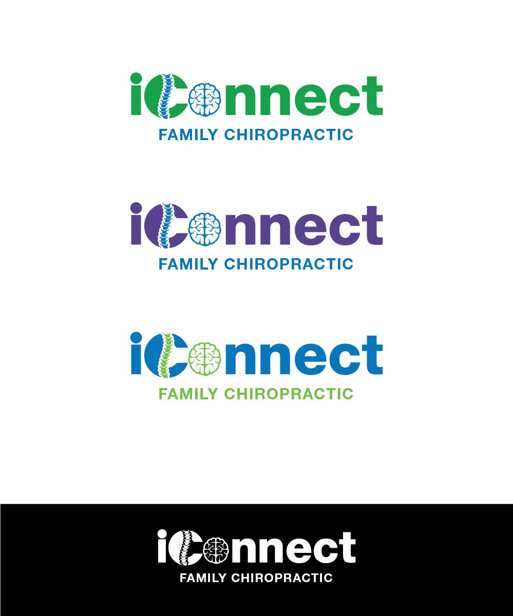 Logo Design by joliau for iConnect Family Chiropractic | Design #12982195