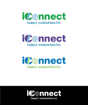 Logo Design by joliau for iConnect Family Chiropractic | Design: #12982195