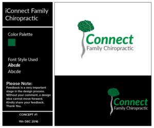 Logo Design by jerin205 for iConnect Family Chiropractic | Design: #12980040