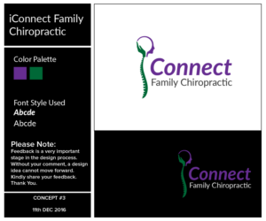 Logo Design by jerin205 for iConnect Family Chiropractic | Design: #12980304