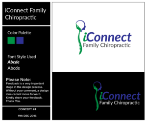 Logo Design by jerin205 for iConnect Family Chiropractic | Design: #12981089