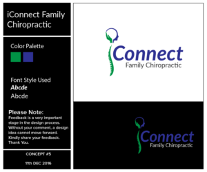 Logo Design by jerin205 for iConnect Family Chiropractic | Design: #12981103