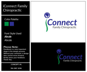 Logo Design by jerin205 for iConnect Family Chiropractic | Design: #12981142