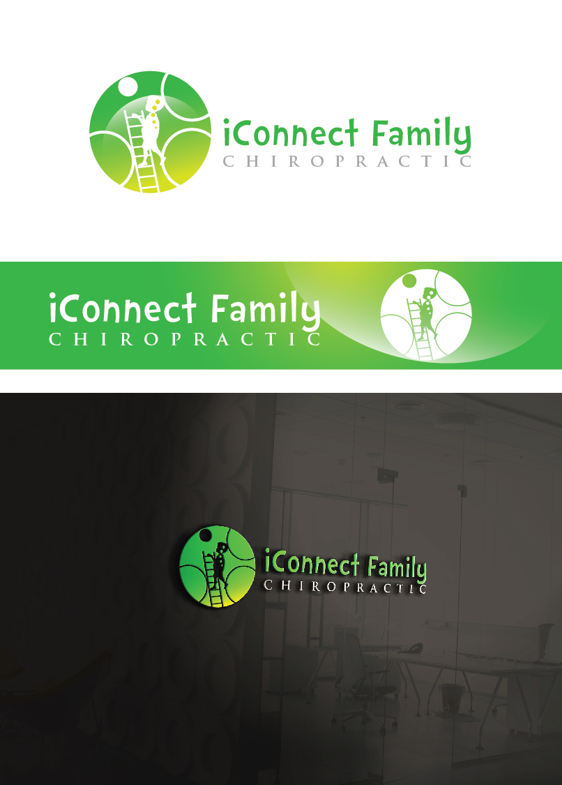 Logo Design by sloggi for iConnect Family Chiropractic | Design #12992334