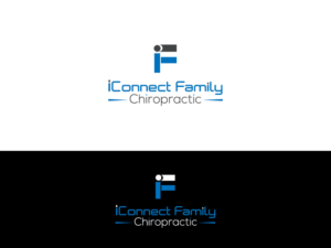 Logo Design by Zeeshan Ali for iConnect Family Chiropractic | Design: #12977584