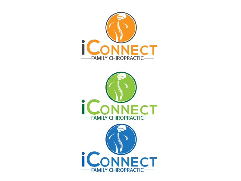 Logo Design by A designs for iConnect Family Chiropractic | Design #12993189