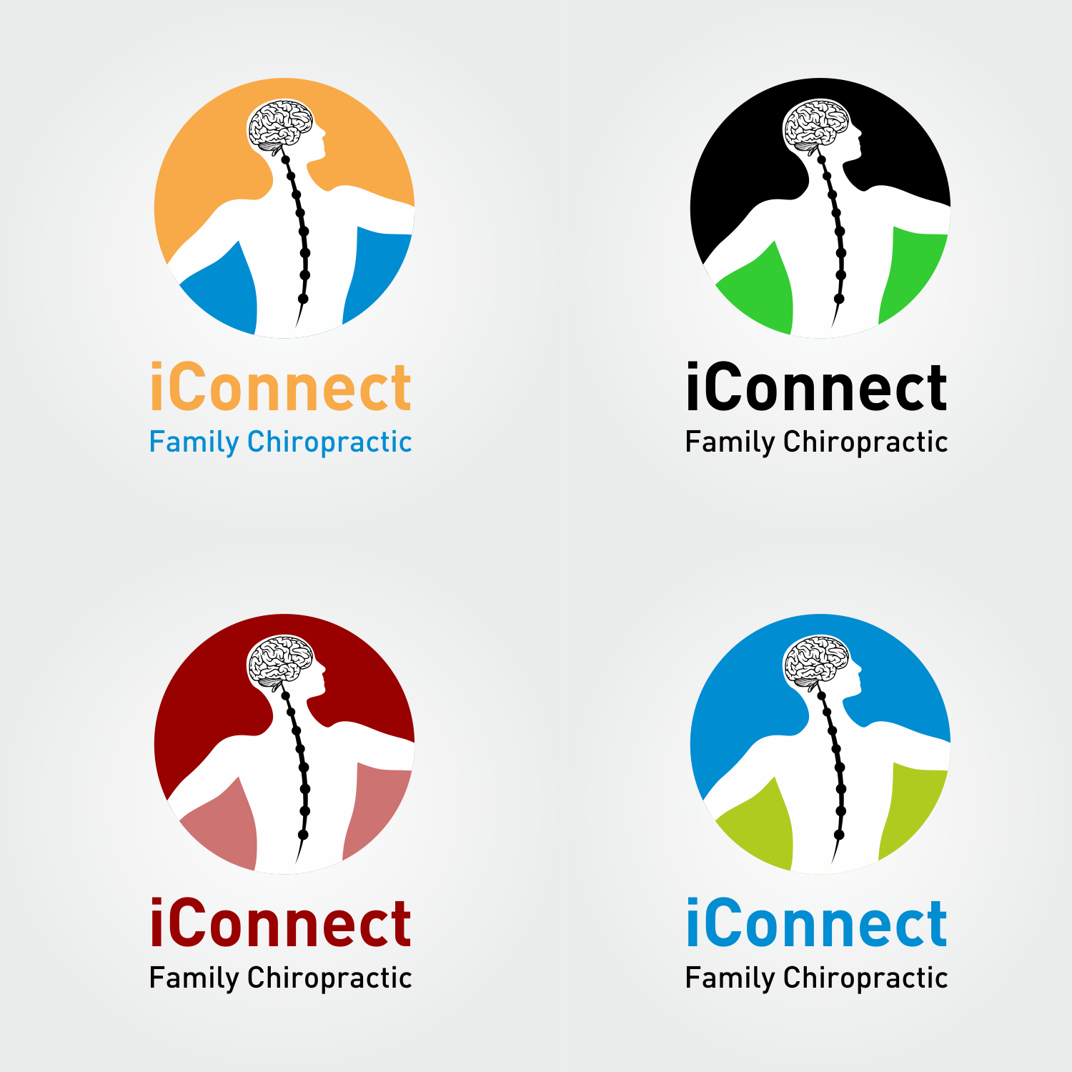 Logo Design by desingman for iConnect Family Chiropractic | Design #12981223