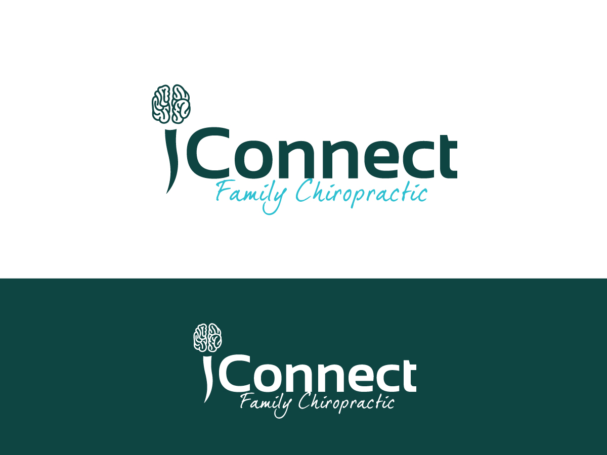Logo-Design von InkNest Creative für iConnect Family Chiropractic | Design #12982212
